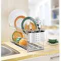 2 Tier 304 Stainless Steel Detachable Dish Drainer